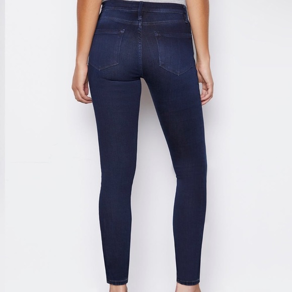 Frame Le Skinny De Jeanne Crop Jeans - Picture 4 of 11